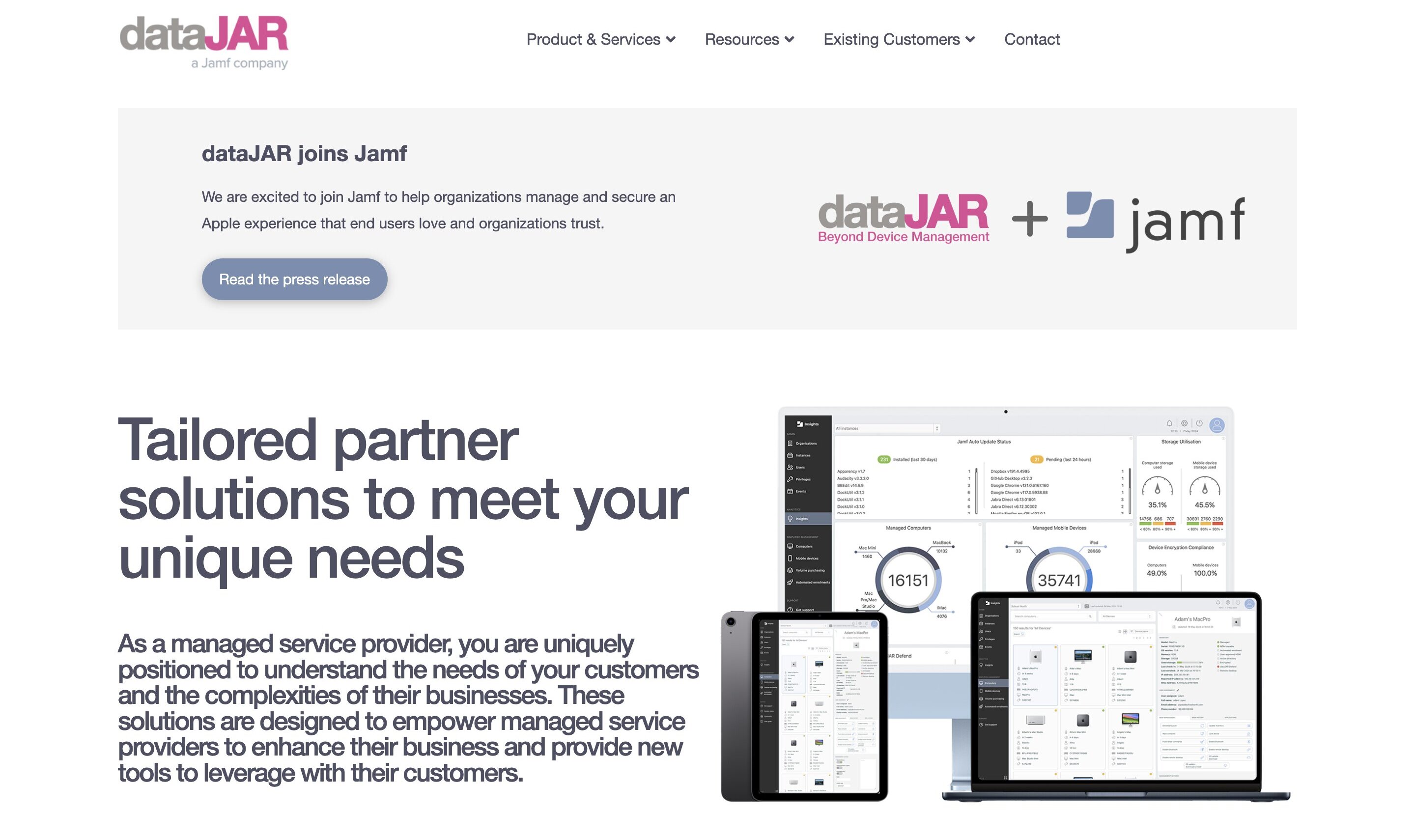 dataJAR Portal project